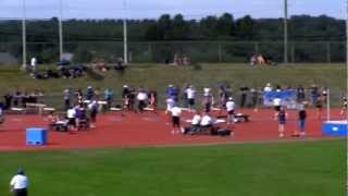 Lexi Aitken 2012 Canadian Youth 200Mh Final Canadian Meet Record