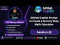 GitHub Copilot Prompt to Create a Grocery Shop Math Calculator | github copilot tutorial (Ep-11)