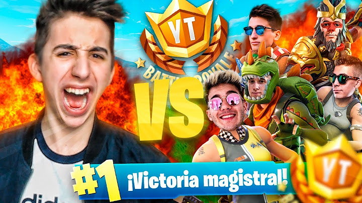 MI VICTORIA en el TORNEO DE YOUTUBERS (y SUS REACCIONES)!! FORTNITE: Battle Royale