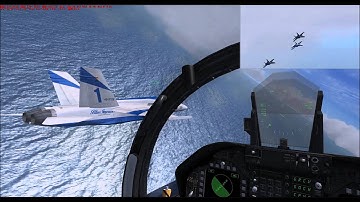 FSX Multiplayer Formation Flight
