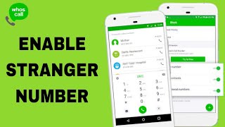 How To Enable Stranger Number On Whoscall App