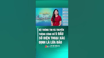 Bộ Thông tin và Truyền thông công bố 5 đầu số điện thoại xác định là lừa đảo
