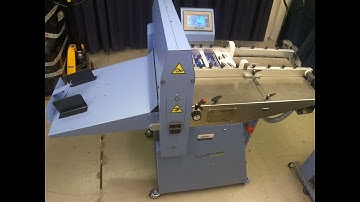 2012 Refurbished Pitstop FMHS Creasing & perforating machine
