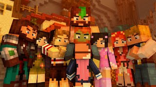 Everyone being  suspicious of  lizzie  for the end portal \/\/empires smp 2 \/\/ minecraft animation