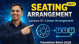 Linear Seating Arrangement | Easy Tricks | SBI IBPS RRB 2026 l Preadda 