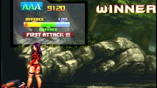 MegamanK284 Plays: MUGEN - Lucy vs Clone Angel (KOF EX Unlimited Match 2012)