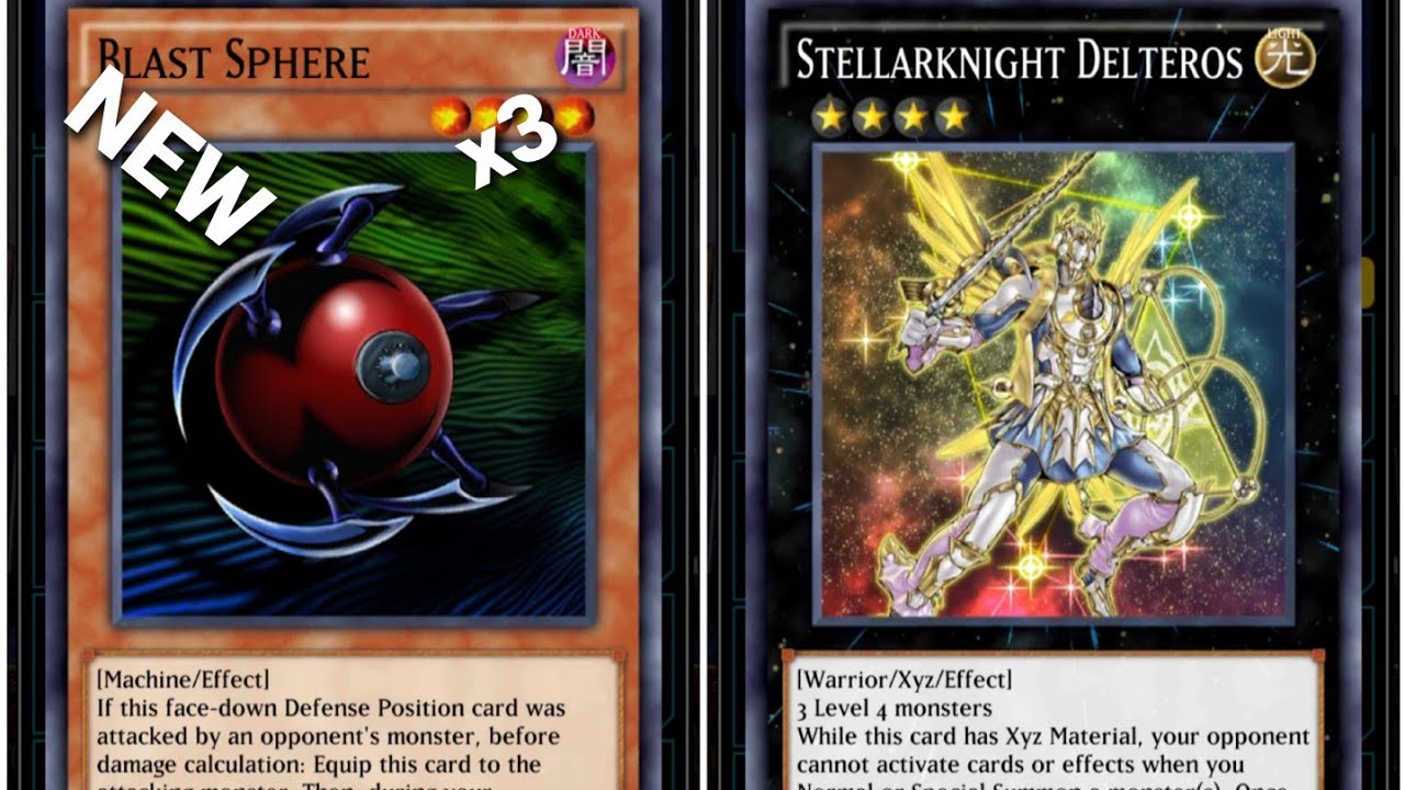 BLAST SPHERE / SATELLARKNIGHT Deck [YuGiOh! Duel Links] YouTube