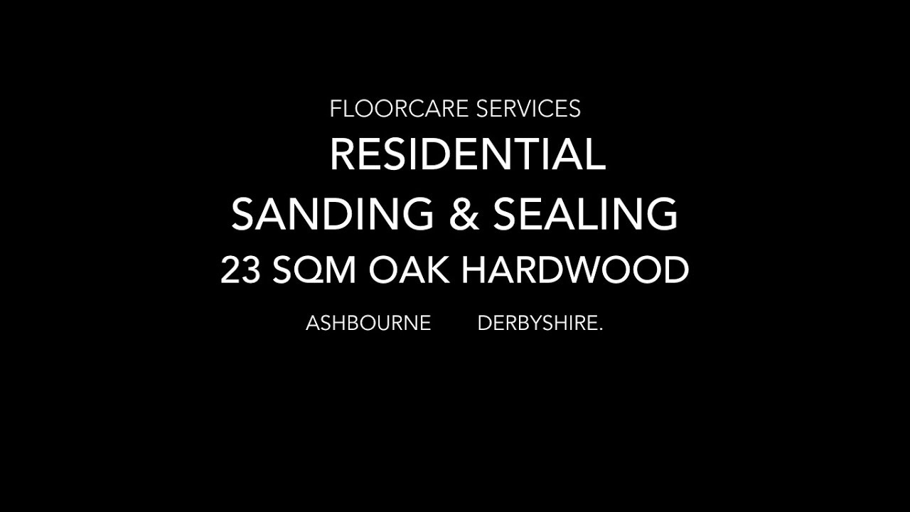 Domestic / Residential Oak Strip Hardwood Floor Refurbishment by Floorcare Services