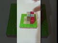 Building a small house with magnetic cubes.Calm ASMR sounds, no talking.