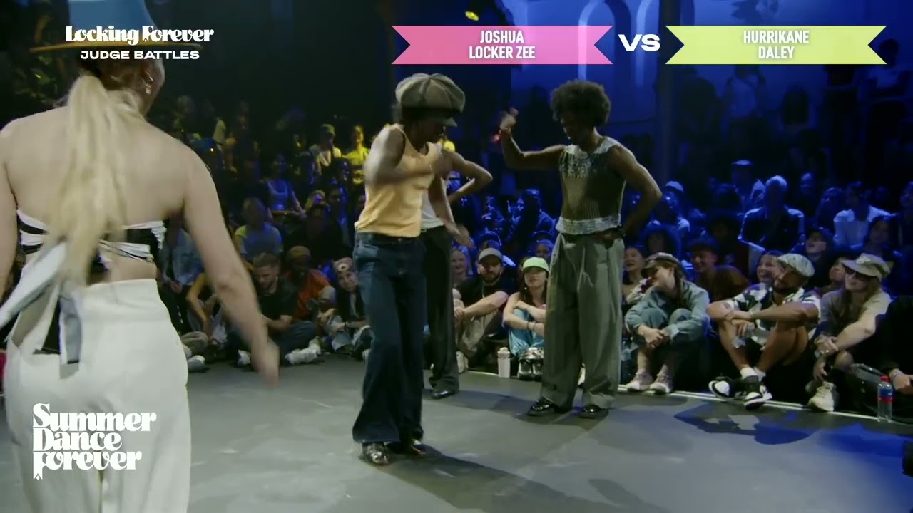 Джошуа и Локер Зи против Урагана и Дейли. Судейская битва. Locking Forever | Летние танцы Forever...