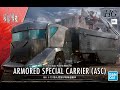 Bandai 1/72 HG Armored Special Carrier unboxing review