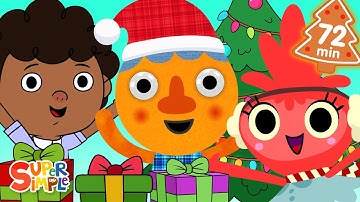 1 Hour of Christmas Songs for Kids | Candy Cane Tree And More Top Hits | Super Simple Songs