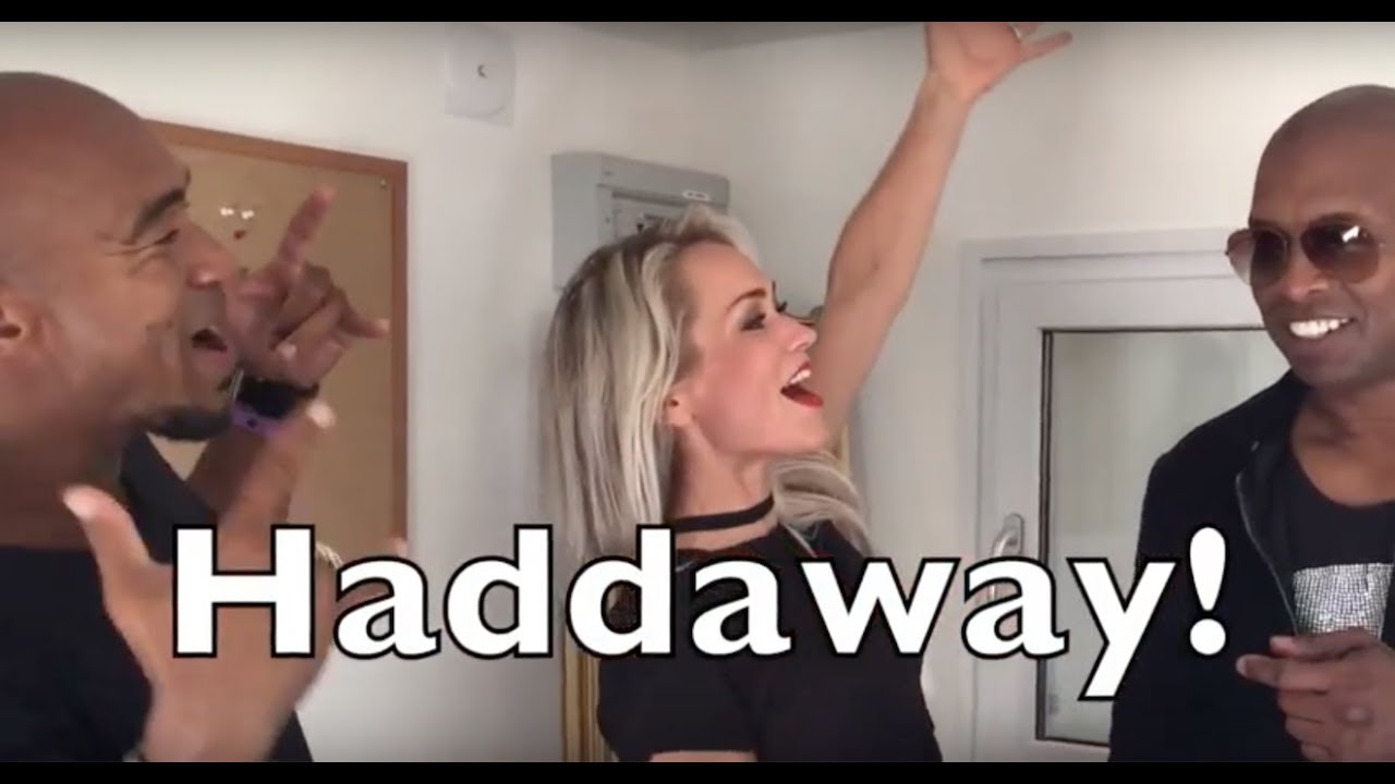 Twenty 4 Seven Backstage Session with Haddaway