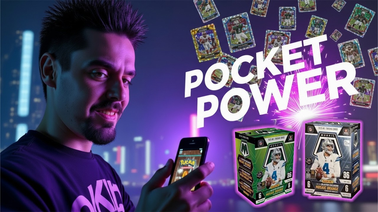 Pokemon Pocket + Mosaic Football Packs = Absolute Madness - YouTube