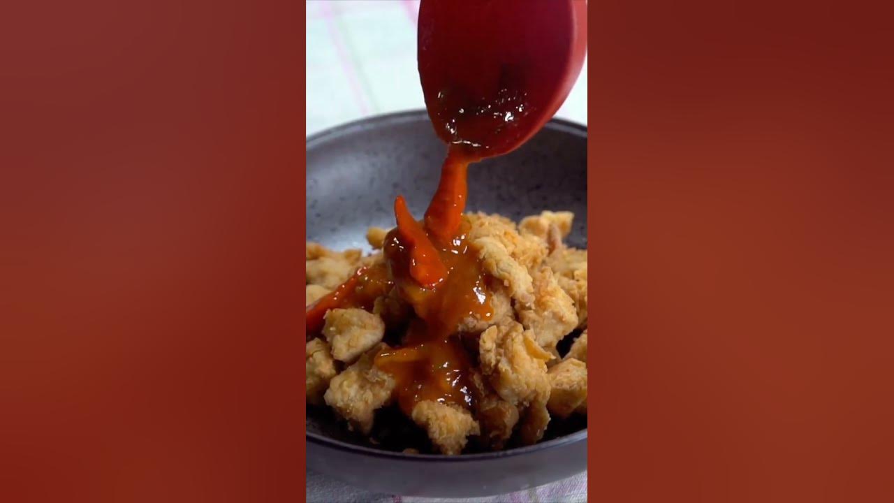 ayam popcron saus padang