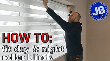 How to fit Day and Night Roller Blinds into a Window Recess