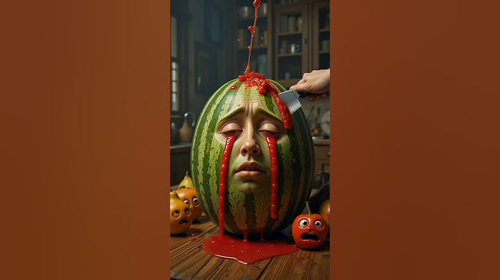 Cursed Watermelon got sliced!!#Sad#Scary#Funny#Fruits#Emotional#Shorts#Emotionalfruits#Sadfruits