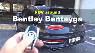 Bentley Bentayga V8 POV Exterior and Interior
