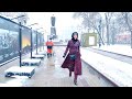 [4K]❄️MOSCOW - Snowy Walk. Maroseyka - Pokrovka - Clean Ponds. Basmanny District. Snowfall in Moscow