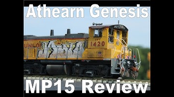 Athearn Genesis MP15AC Review Loksound Install and Weather
