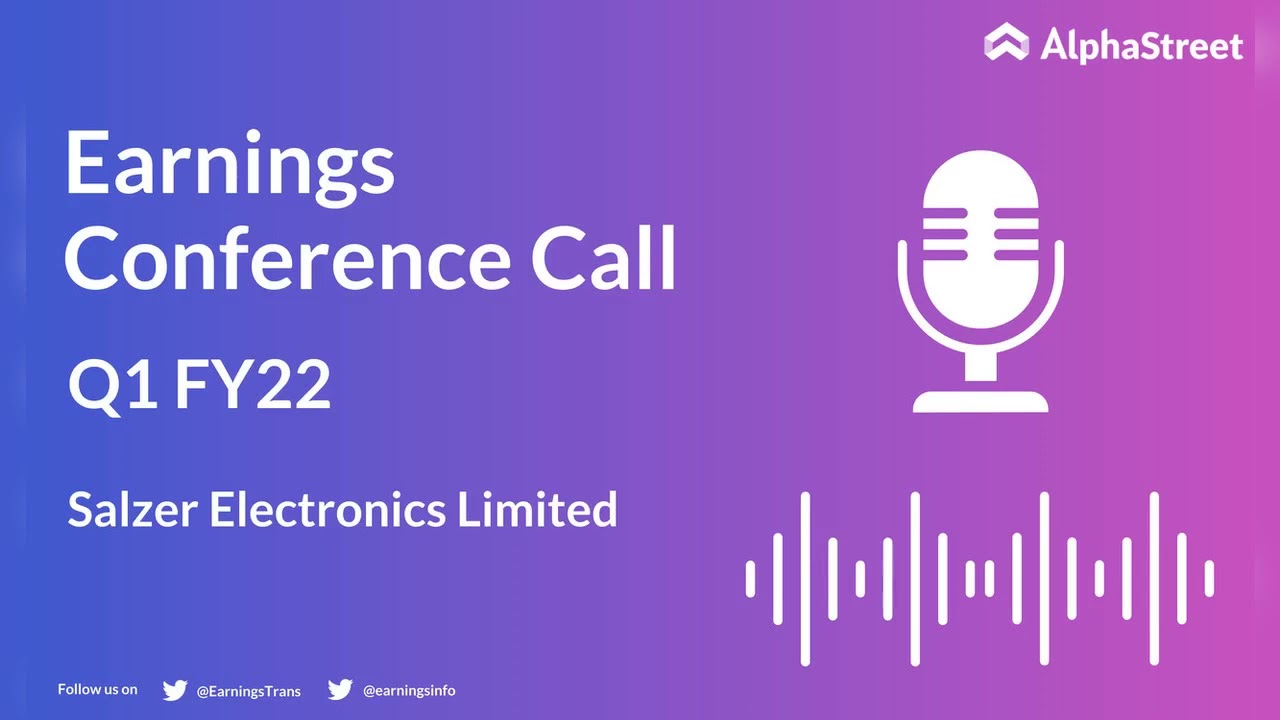 SALZERELEC Stock | Salzer Electronics Limited Q1 FY22 Earnings Concall