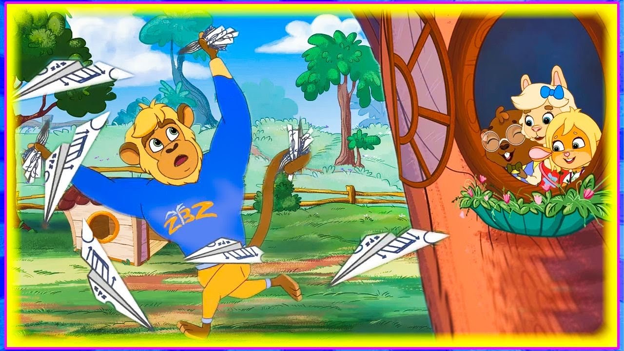 🐰 Забезу. Уши с хвостиком (Zabezoo) - ✈️ Самолетики | Мультик для детей