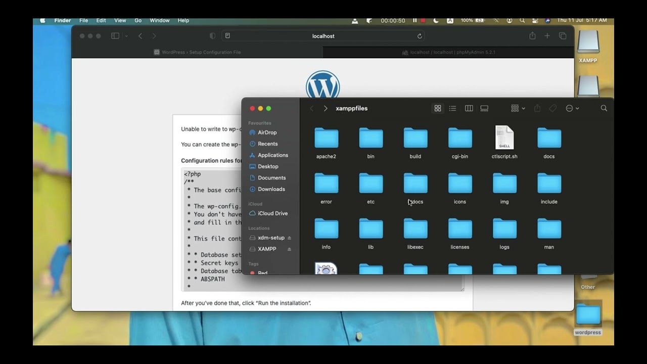 UNABLE TO WRITE WP CONFIG PHP FILE All WNDOWS & MAC |SOLVED