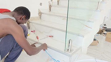 Building In Ghana| How To Install Or Go About Fixing LED Strip Light For Stairs Motion Sensor Lights