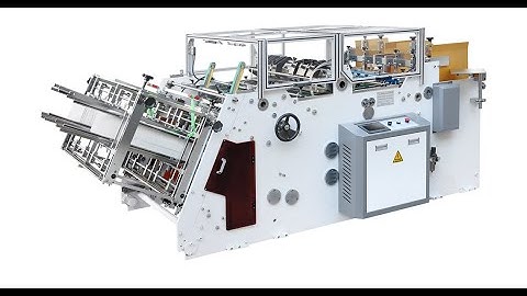 Paper  Hamburger  box Making machine with  forming  servo  motor system  #machine #hamburger #box