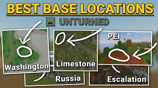 Best Base Locations in Unturned (PEI, Limestone & More)