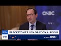 Blackstone president Jon Gray discusses new partnership with Anthropic