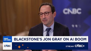 Blackstone president Jon Gray discusses new partnership with Anthropic