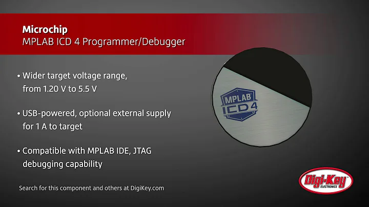 Microchip MPLAB ICD 4 Programmer/Debugger | Digi-Key Daily
