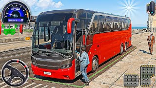 Real Bus Driving Games 3D - City Coach Bus Parking Simulator 2025 | Android Gameplay screenshot 1