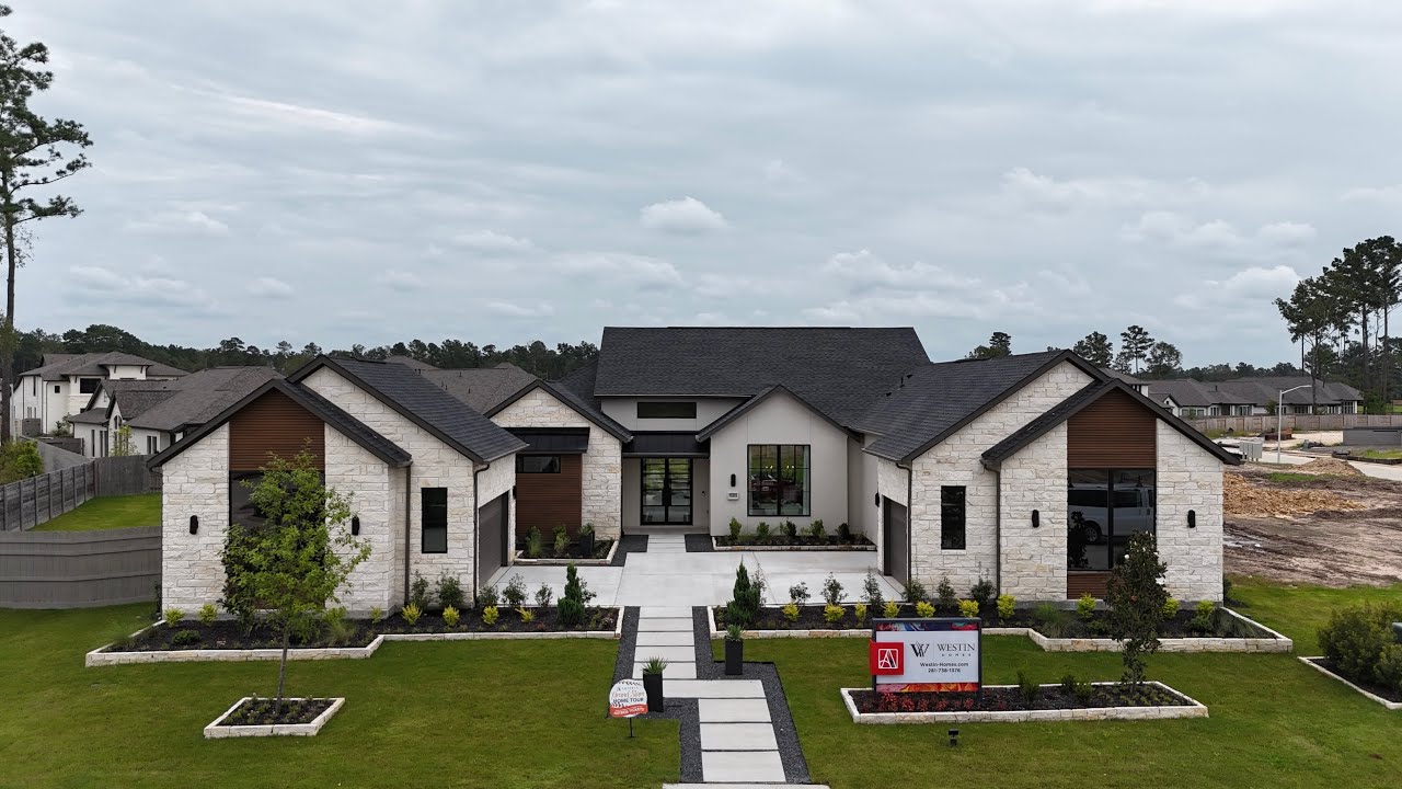 EXCLUSIVE LUXURY HOME tour in Conroe, Tx | Top Selling Master-planned Community