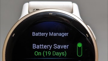 Battery Saver on Garmin Venu 3 / VivoActive 5 - How to turn On / Off & Overview