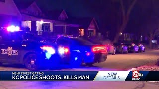 Missouri Highway Patrol investigates man's fatal shooting by KC police