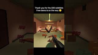 I'll be glad to work on your ideas too 🙂 #remorfin #gamedev #indiegames #hotlinemiami #fps