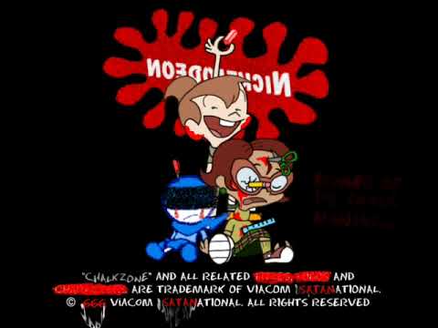NoedolekciN 2004 ChalkZone Drawings From The Hell End Credits UNFINISHED CLEANED 
