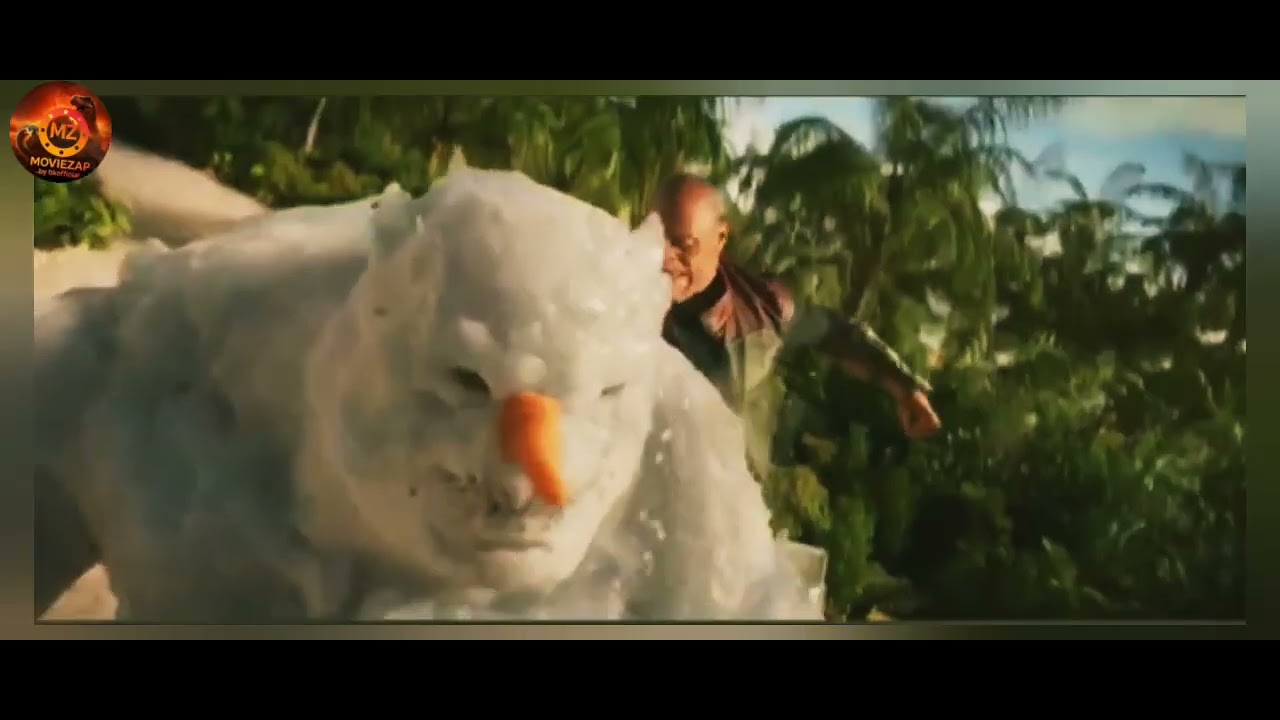 "RED ONE movie fight scenes" ,"Dangerous fight black adam defeat the bad snowman. 