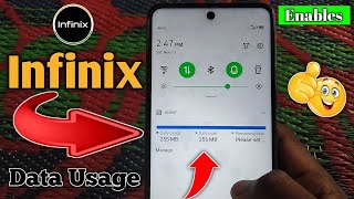 How To Show Used Data In infinix mobile | daily data usage notification infinix Today Data Used Show screenshot 4