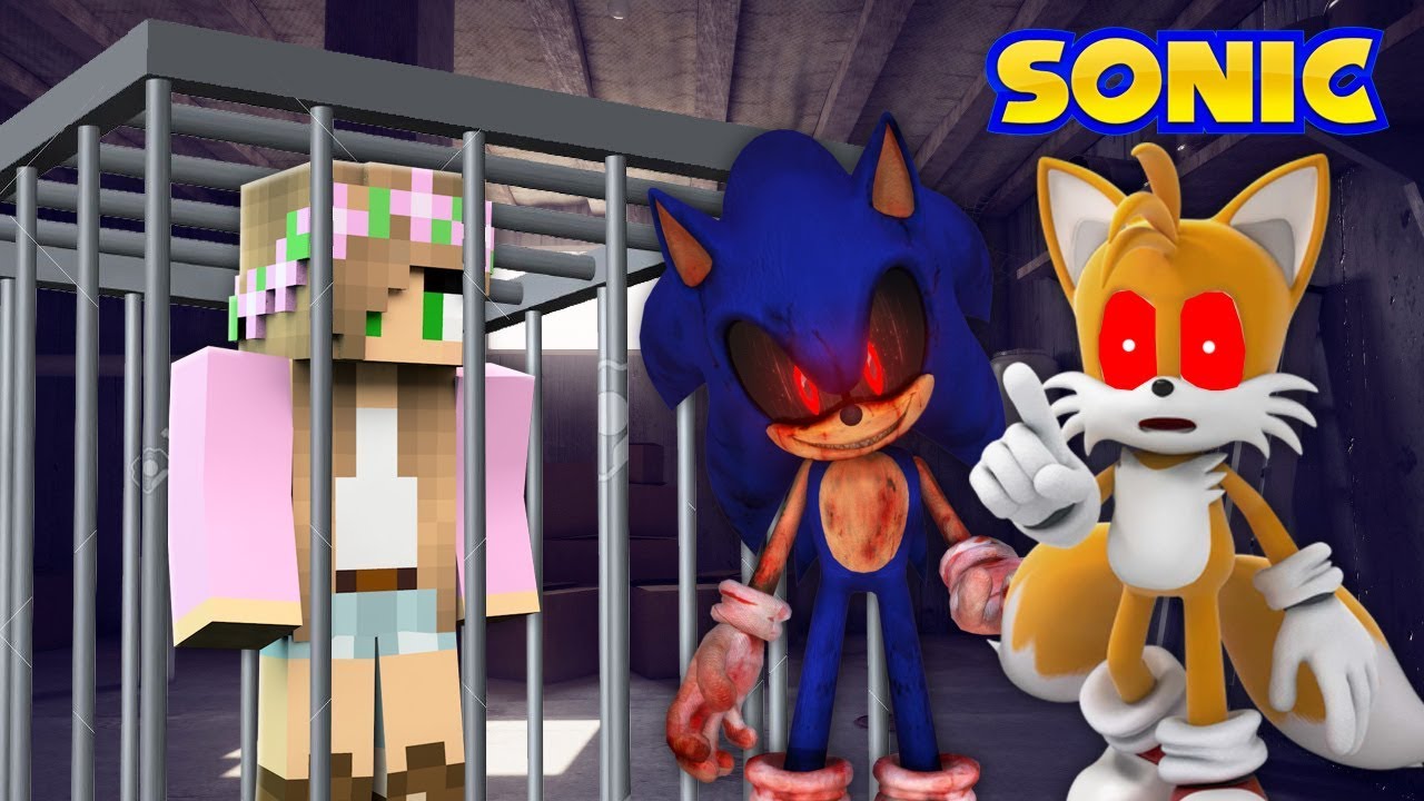 Minecraft Tails.EXE and Sonic.EXE