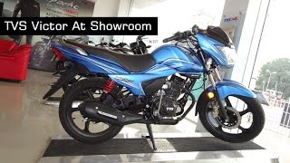 TVS Victor New Model Review And Walk Around Video At Showroom | India