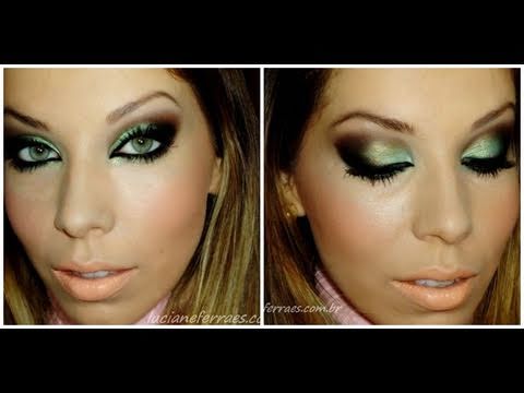 Maquiagem de noite, com Luciane Ferraes