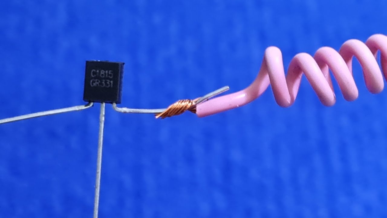 Урок 105 - Интересные применения транзисторов - Электронная схема для самостоятельной сборки