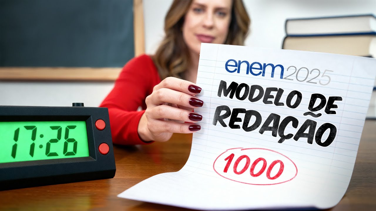 17 minutos pra dominar a Redação do ENEM (sem decorar, sem complicar)