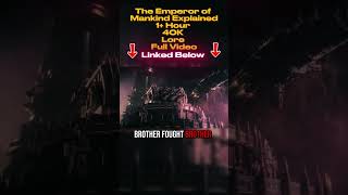 How The Emperor Lost Everything To His Own Son #warhammer40k #lore #warhammer