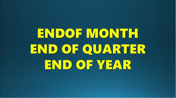 END OF MONTH, END OF QUARTER & END OF YEAR DAX IN POWER BI#powerbi #dax #dax #dax#powerquery #dax