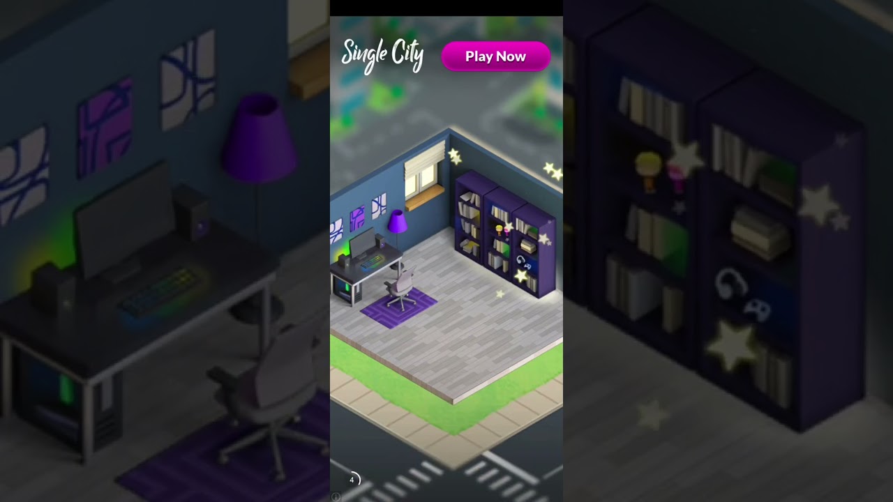 Single City mobile game ad