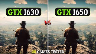 GTX 1630 vs GTX 1650 | Biggest Comparison🔥